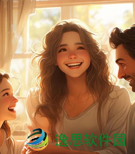 亲情浓厚共度美好时光父母儿女共享天伦之乐