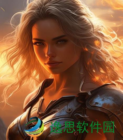 王者女英雄的无布之美与力量展现