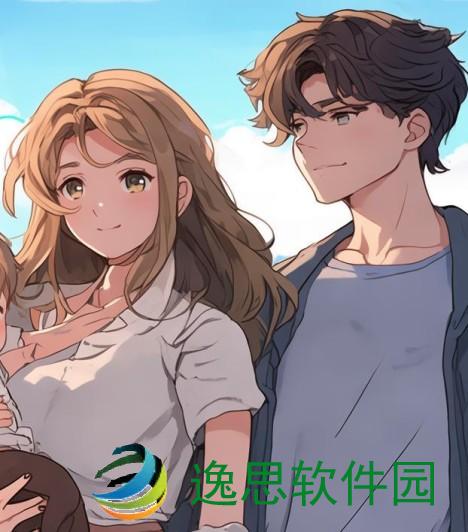 男生和女生一起努力生小孩的动作、携手共筑未来梦想 男生女生同心育儿路