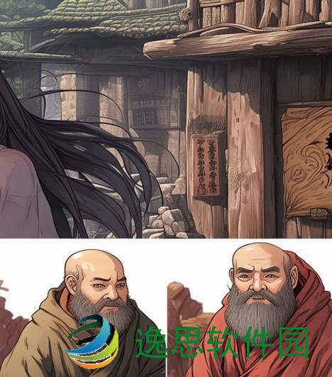 四个和尚下山遇到了酒肆;四和尚下山偶遇酒肆醉笑江湖情深缘浅