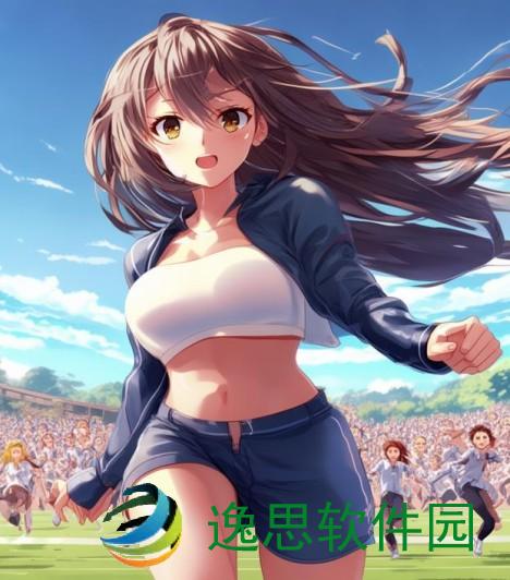 体育课铃声响起同学们欢呼雀跃奔向操场的瞬间